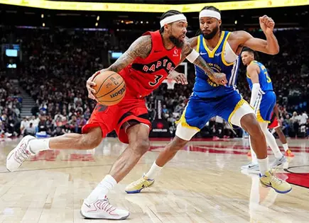 Ganan Raptors a los Warriors