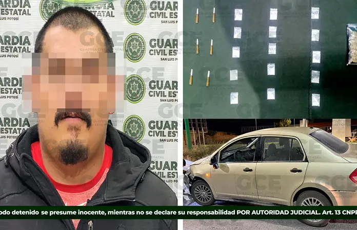 Aprehenden a posible "narco" en Jassos