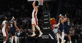 Canastea el Heat a los Nuggets sin Jokic