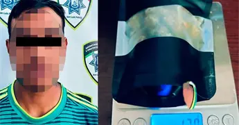 Detienen a un hombre en posesi&oacute;n de "mota"