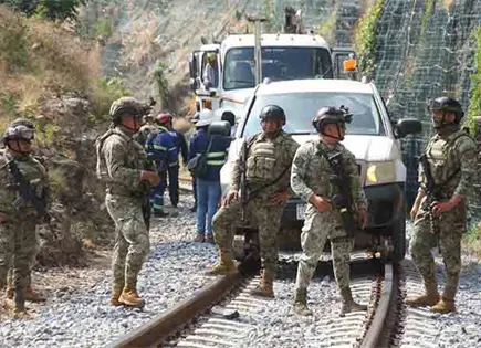 Recuperan los 13 cuerpos del tren