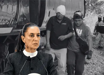 Sheinbaum dar&aacute; 30 mil pesos a v&iacute;ctimas del Tren Interoce&aacute;nico