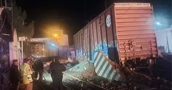 Vag&oacute;n de Ferromex tambi&eacute;n descarrila