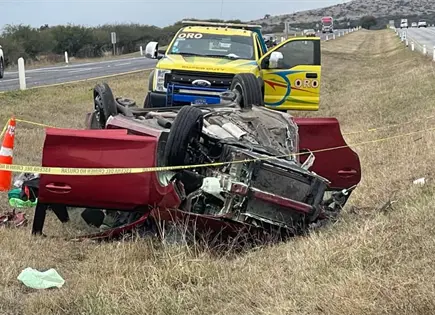 Fotos | Fatal choque en la Matehuala-SLP (57)