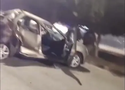 Choque m&uacute;ltiple deja personas lesionadas en la Carretera a Matehuala