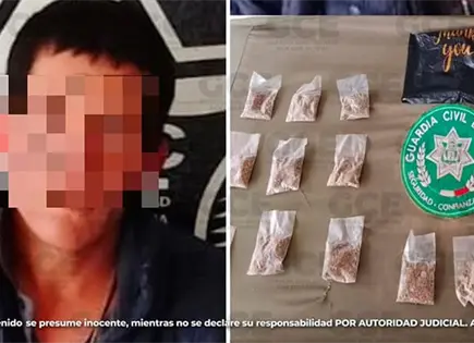 Capturan a presunto "narco" en Matehuala