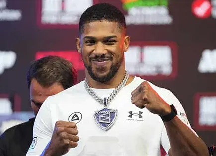 Dan el alta a Anthony Joshua