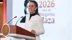 Sheinbaum envía mensaje por Día del Amor y la Amistad