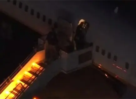 Avión que transporta a Nicolás Maduro llegó a Nueva York Avión que transporta a Nicolás Maduro llegó a Nueva York