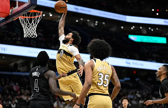 Champagnie lidera triunfo de Wizards
