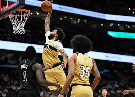 Champagnie lidera triunfo de Wizards