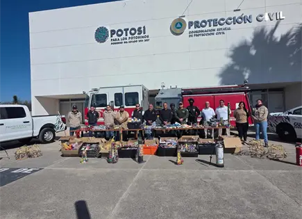 Decomisan 700 kilos de p&oacute;lvora en operativo