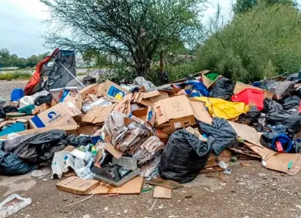 Las calles de la ciudad, un muladar