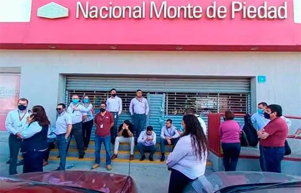 STPS plantea soluci&oacute;n a huelga en Monte de Piedad