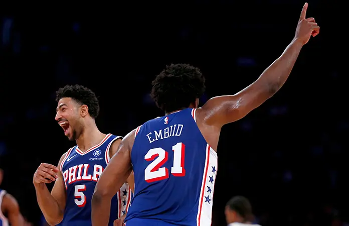 76ers vuelven a ganar en NY
