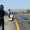 Pareja que viajaba en motocicleta muere tras ser arrollada en carretera a Zacatecas
