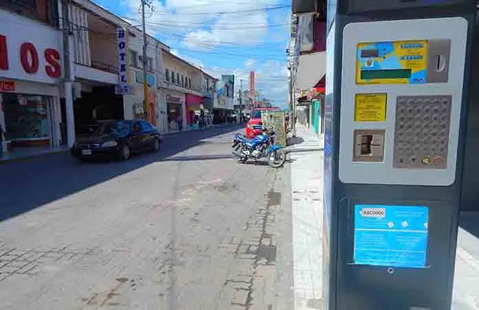 Parquímetros no dan ticket