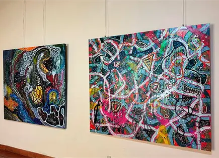 Emilio Salazar Touch&eacute; y la abstracci&oacute;n org&aacute;nica