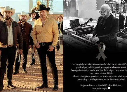 Muere Gerson Leos, tecladista de Banda MS, durante juego de beisbol Muere Gerson Leos, tecladista de Banda MS, durante juego de beisbol