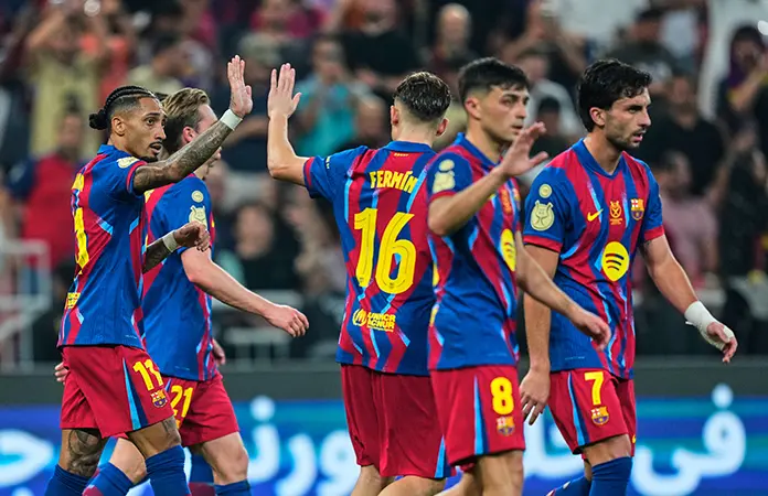 Barcelona arrasa al Athletic Bilbao