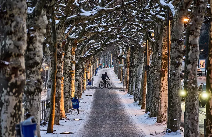 Nieve y hielo paralizan a viajeros en Europa