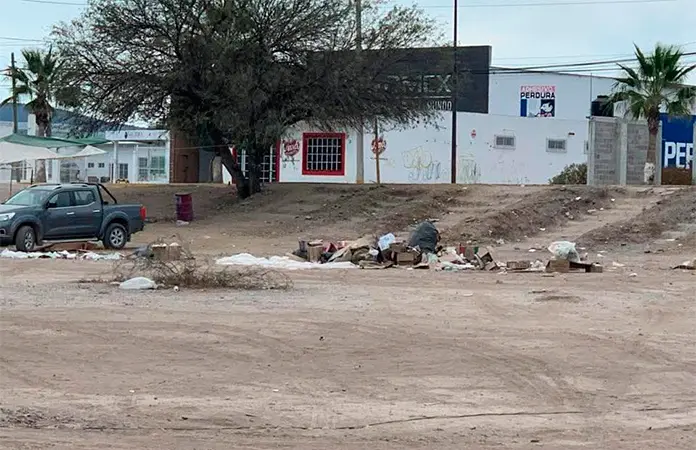 Un cochinero, terreno de Feria del Cohetón