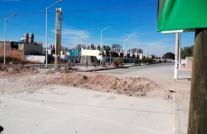 Causa pérdidas una obra inconclusa en Hogares Pavón