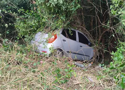 Una persona lesionada por despiste en la Valles-Rioverde