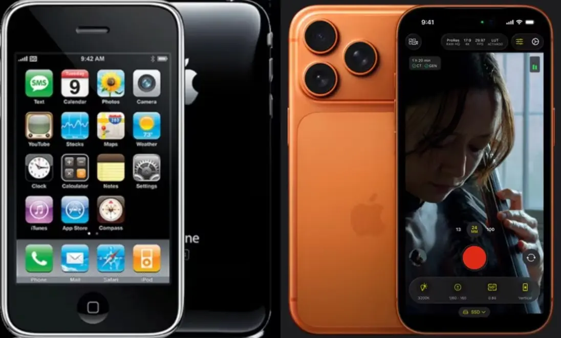 Del iPhone original al iPhone 17: 18 años que redefinieron la tecnología