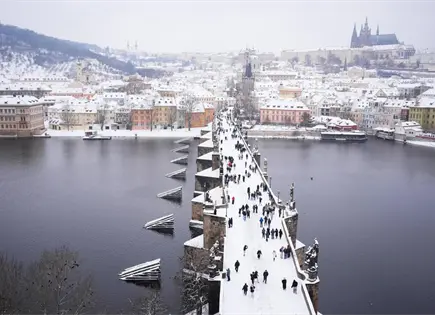 Tormenta invernal azota Europa: Cortes el&eacute;ctricos y caos en Francia y Reino Unido