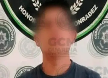 Aseguran a hombre por violencia familiar Aseguran a hombre por violencia familiar