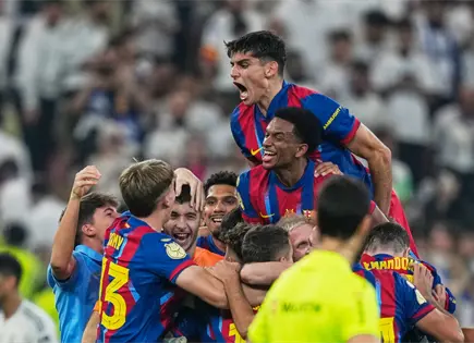 Barcelona vence al Real Madrid en final de la Supercopa de Espa&ntilde;a