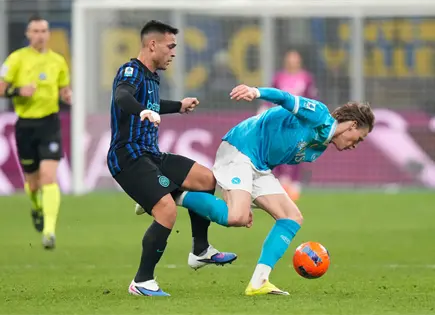 Empate emocionante entre Inter de Mil&aacute;n y Napoli en la Serie A