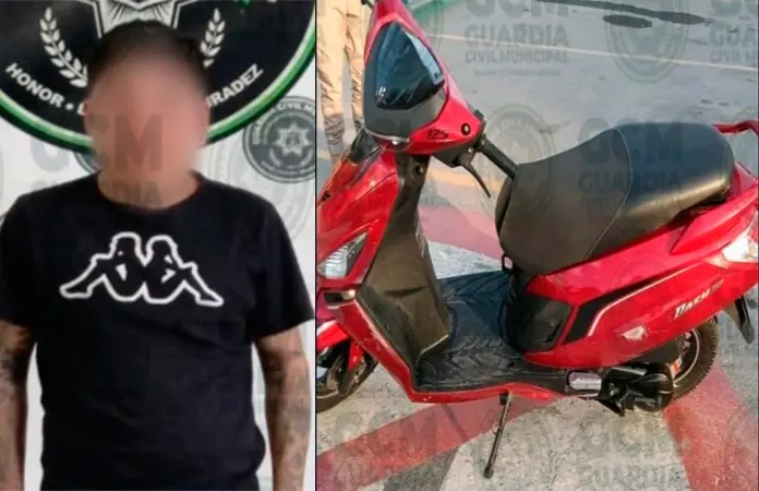 Por circular a exceso de velocidad en moto encarcelado