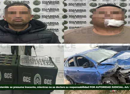 Maleantes agreden a elementos de GCE de Matehuala