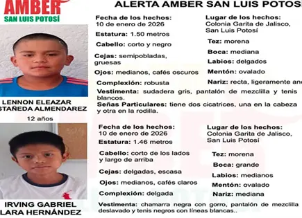 Alerta &Aacute;mber para localizar a dos ni&ntilde;os extraviados