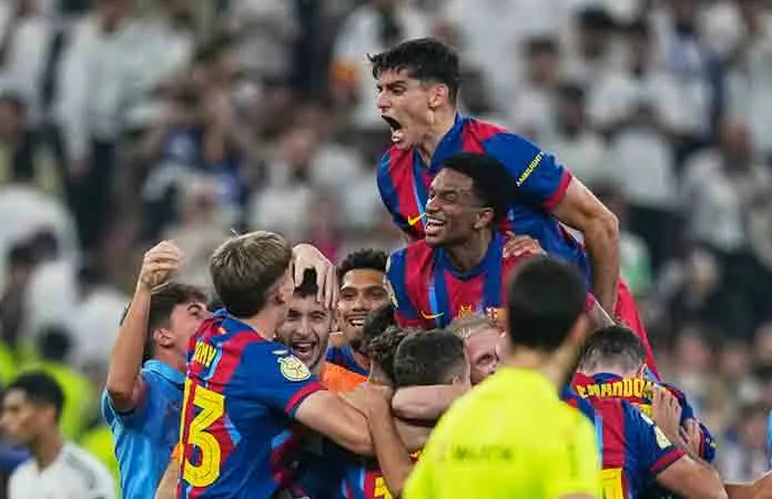 Barcelona gana la Supercopa