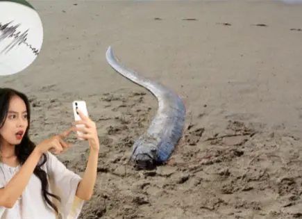 Pez del fin del mundo aparece en playa de Nayarit