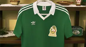 Adidas lanza jersey retro de la Selecci&oacute;n Mexicana
