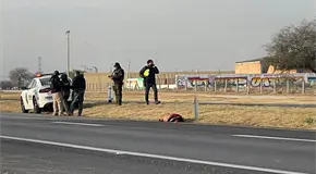 Arrollan y dan muerte a hombre en carretera a Matehuala