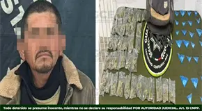 En Rasc&oacute;n, detienen a presunto narcomenudista