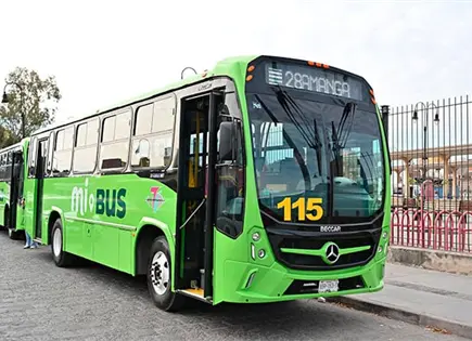 Gallardo renueva transporte p&uacute;blico