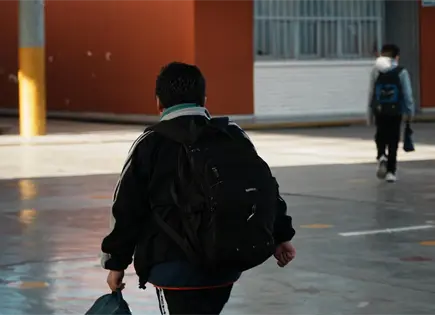 Operativo preventivo en escuelas por regreso a clases