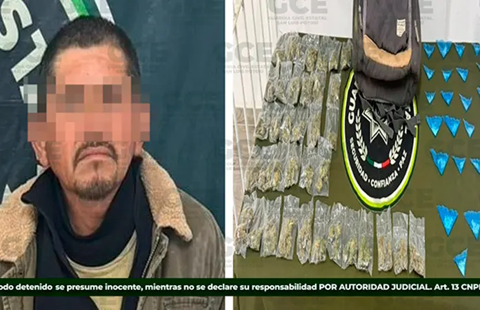 Apresan a un presunto narcomenudista