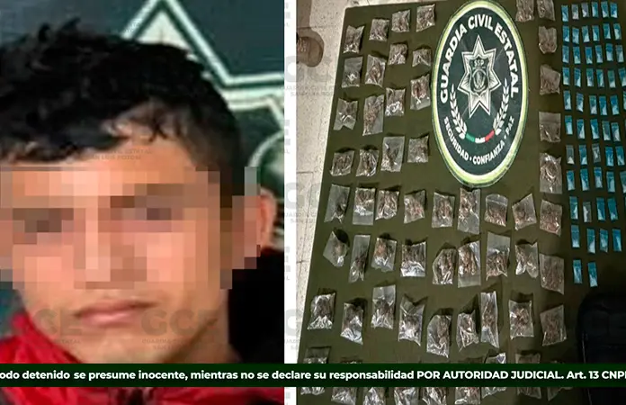 Capturan a presunto vendedor de droga