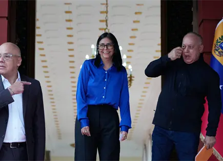 Delcy Rodr&iacute;guez anuncia liberaci&oacute;n de presos en Venezuela