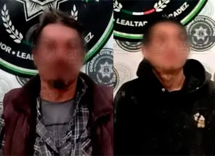 Apresan a dos hombres por presuntos da&ntilde;os