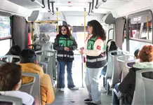 Supervisan que camioneros cobren tarifa exacta