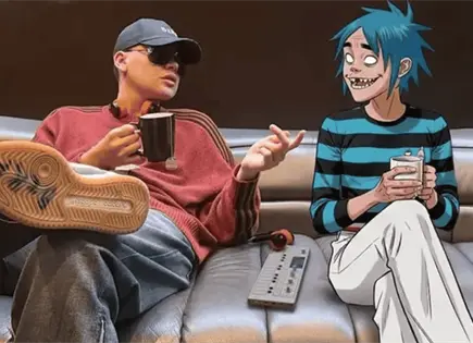 Bizarrap se une a Gorillaz en "Orange County"