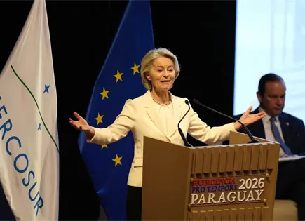 Presidentes de Mercosur y UE sellan tratado comercial en ceremonia